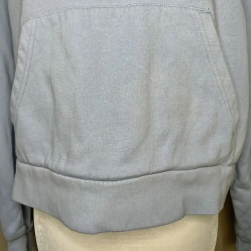 Sezane Hoodie Pullover Sweatshirt Sweat Pacey Sky Blue Women’s Size Extra Small - Picture 5 of 10